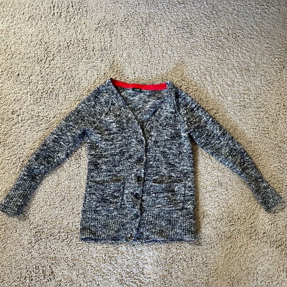J. Crew Kids’ Grey Cardigan/Sweater